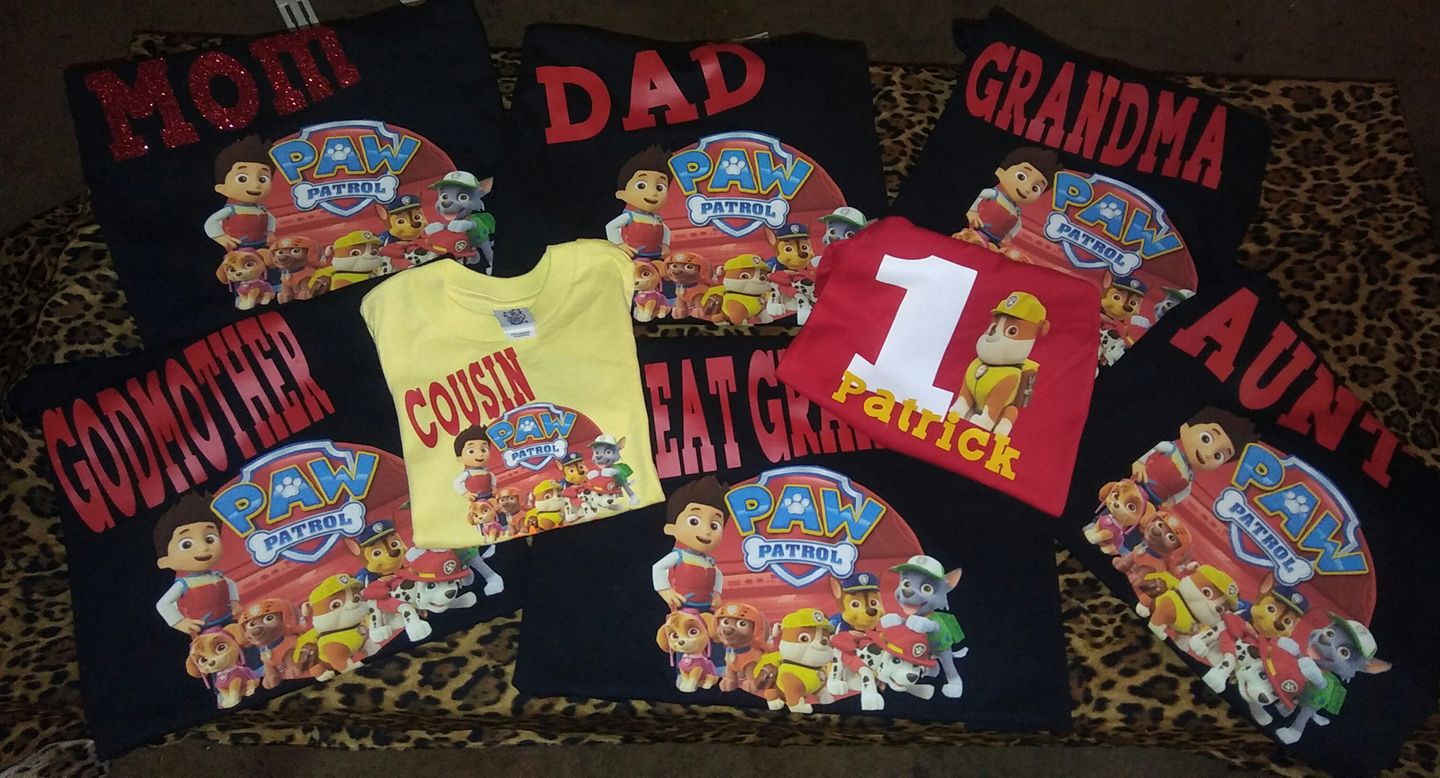 Youth Family Support Shirts