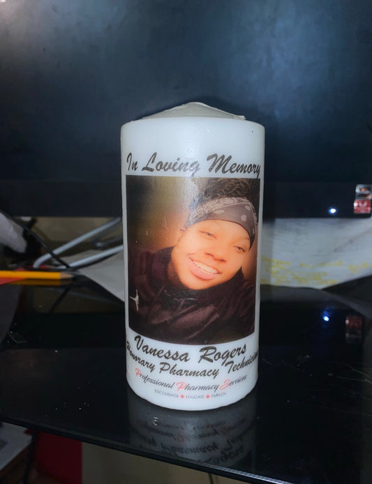 Custom Picture Candles